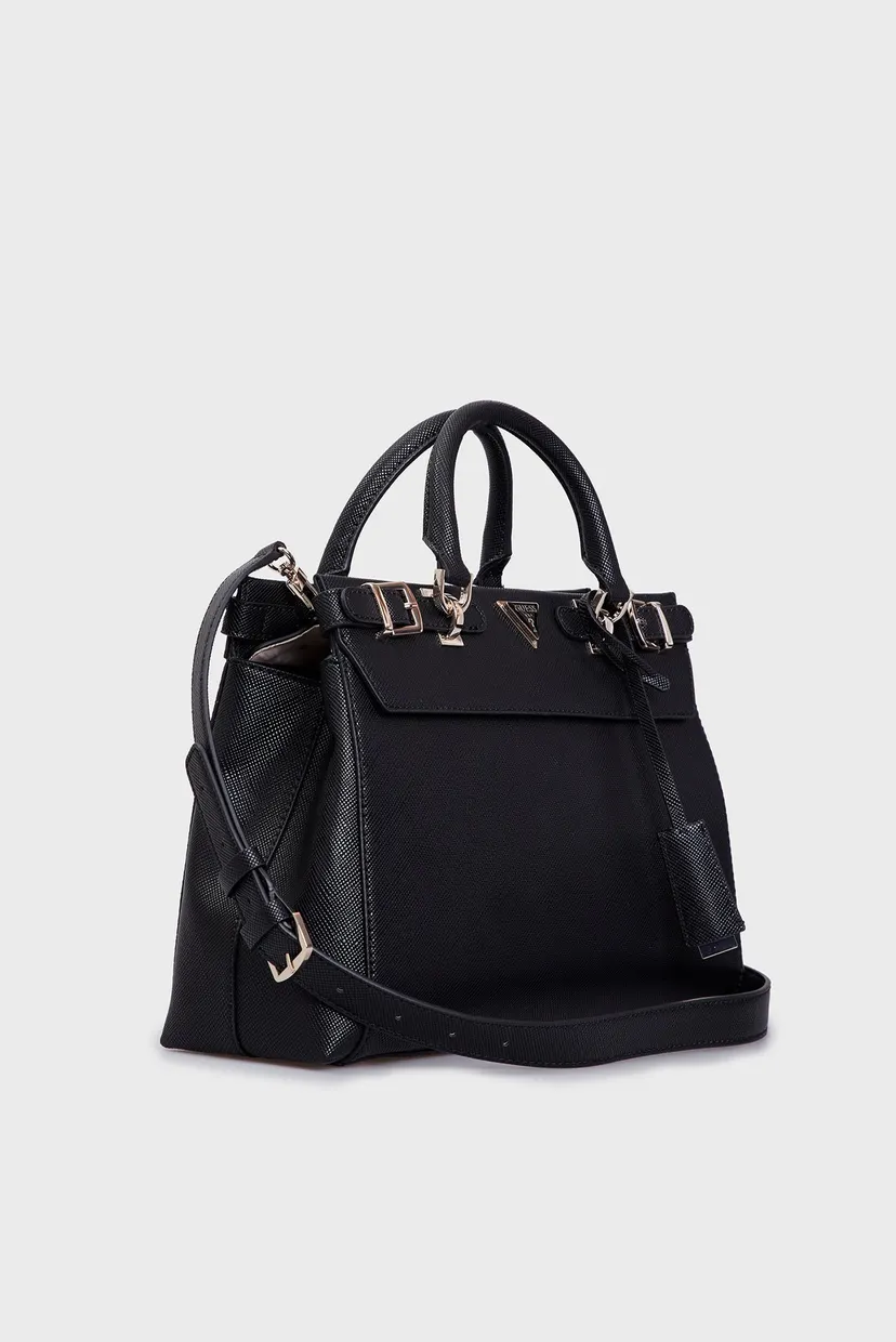 Жіноча чорна сумка LEVANTE LUXURY SATCHEL 3