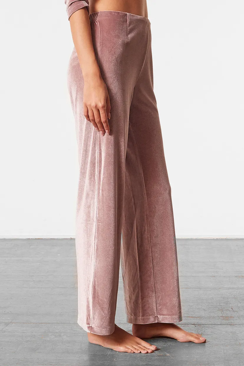 Женские розовые брюки VELVETY 3