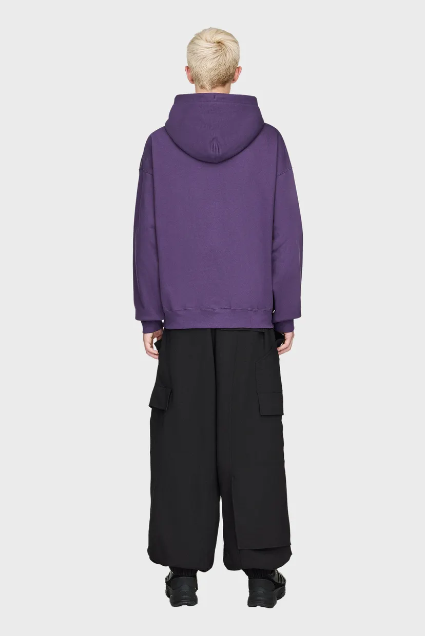 Фиолетовое худи Y-3 FT (унисекс) 6