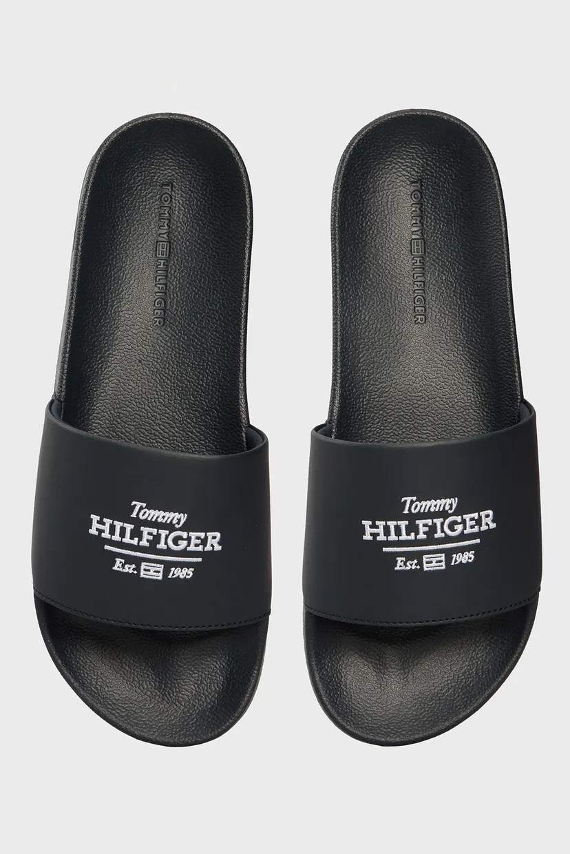 Мужские темно-синие слайдеры EMBROID HILFIGER 85 POOL SLIDE 4