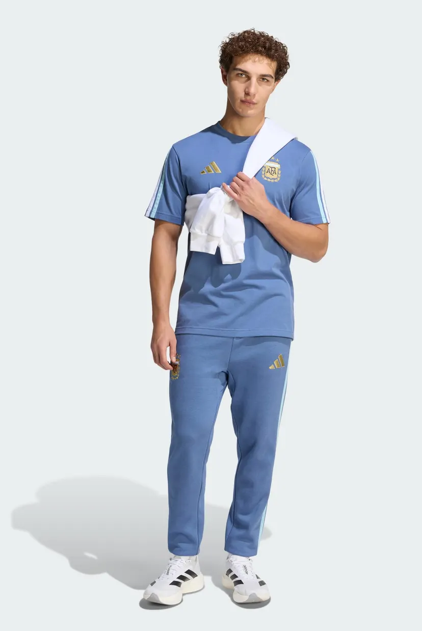 Мужская голубая футболка Argentina DNA adidas JZ6296 — MD-Fashion