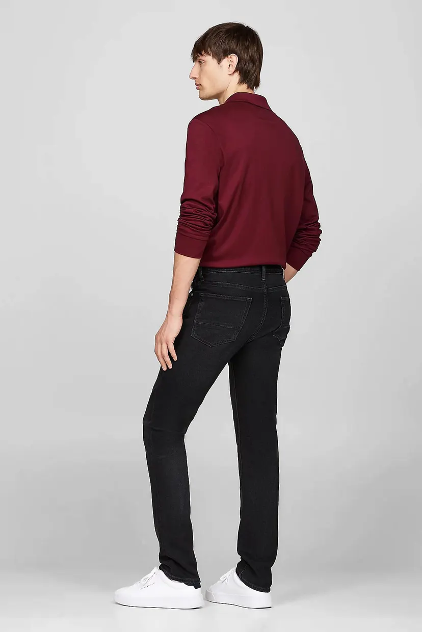 Чоловічі чорні джинси SLIM BLEECKER PSTR CROW BLACK 3