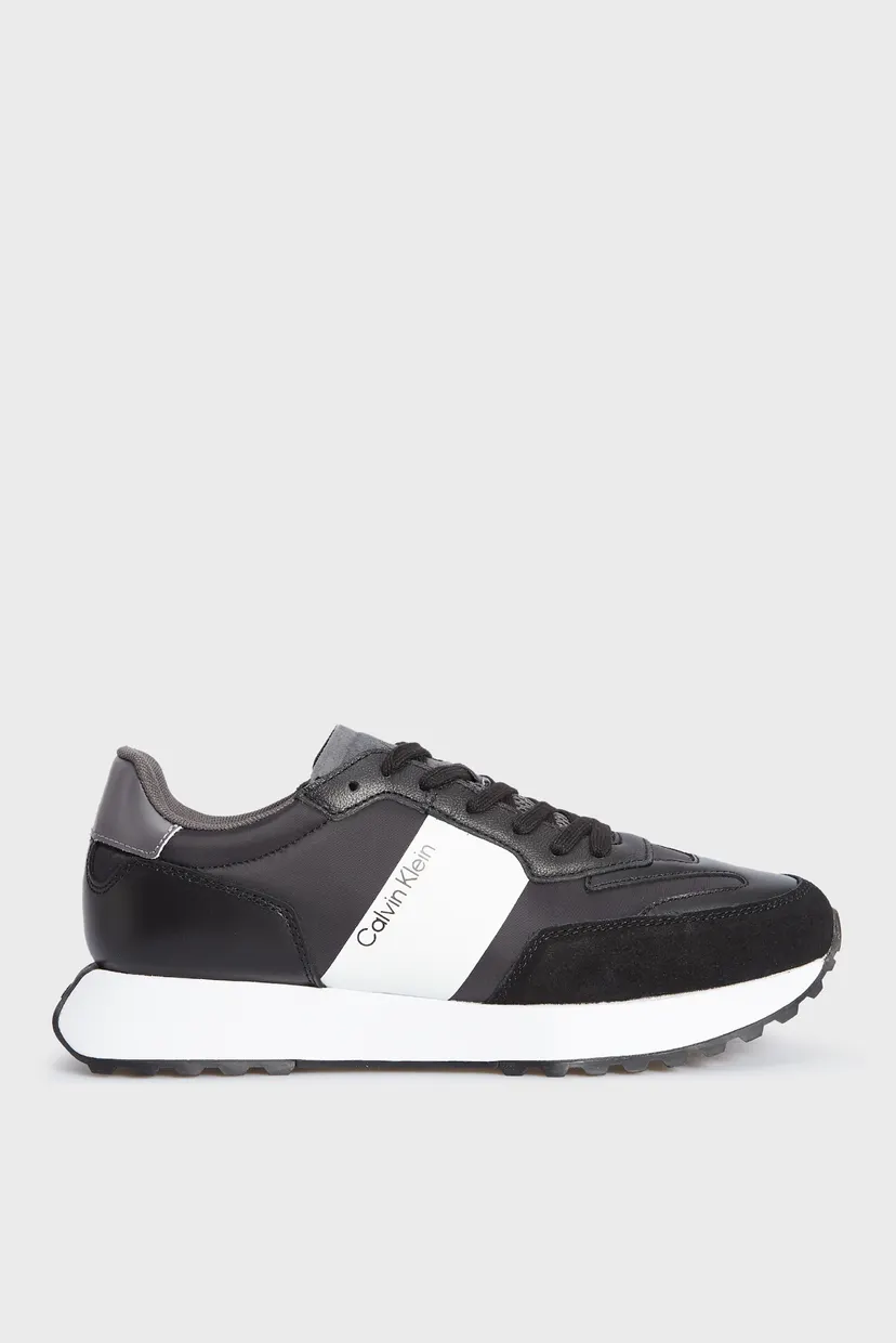Чоловічі чорні кросівки LOW TOP LACE UP MIX NEW Calvin Klein