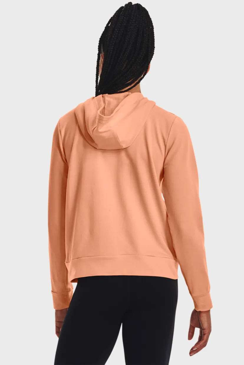 Женское персиковое худи Rival Terry Hoodie 3
