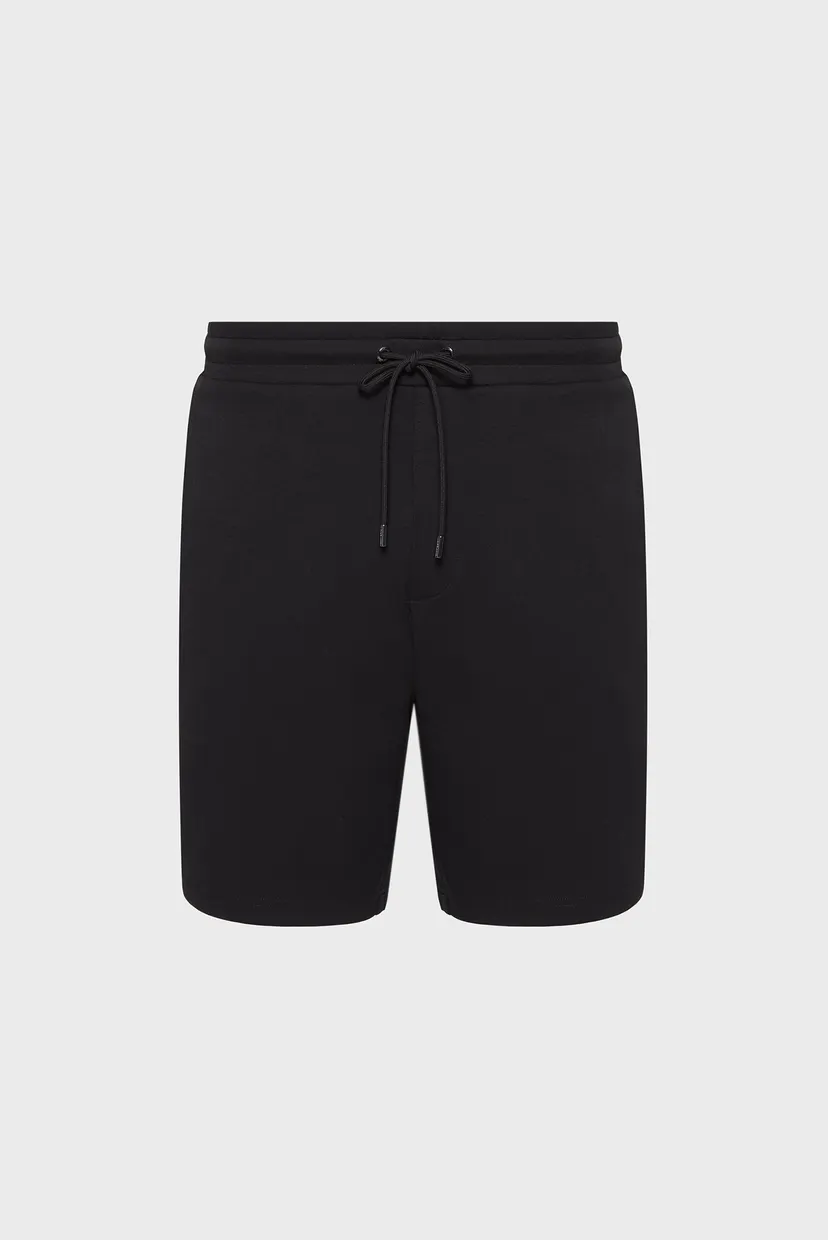 Мужские черные шорты EMBOSSED LOGO SHORT 4