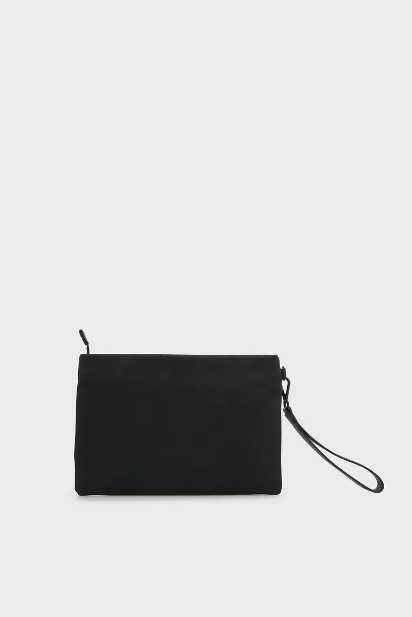 Чоловіча чорна борсета SOHO POUCH 4