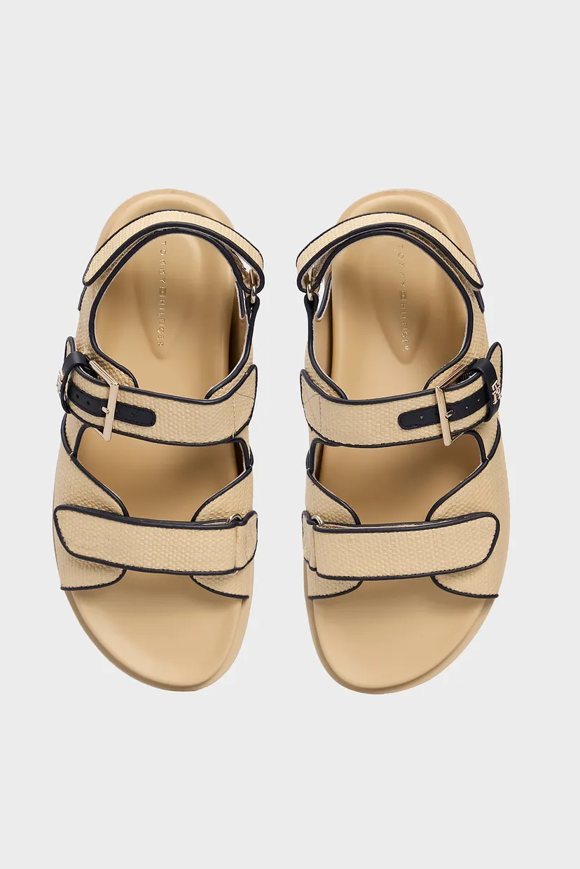 Жіночі бежеві сандалі RAFIA SPORTY SANDAL 4