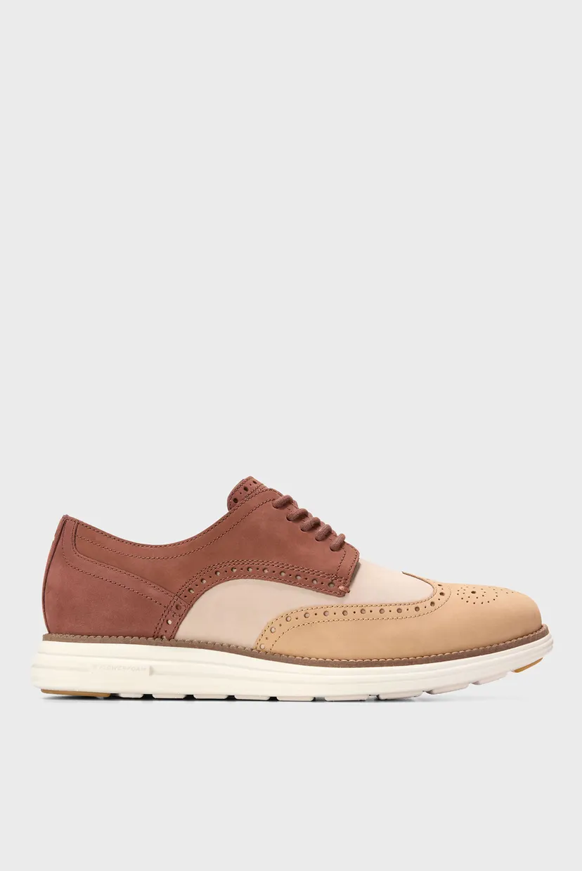 Чоловічі нубукові оксфорди ØriginalGrand Remastered Wingtip Oxford 1