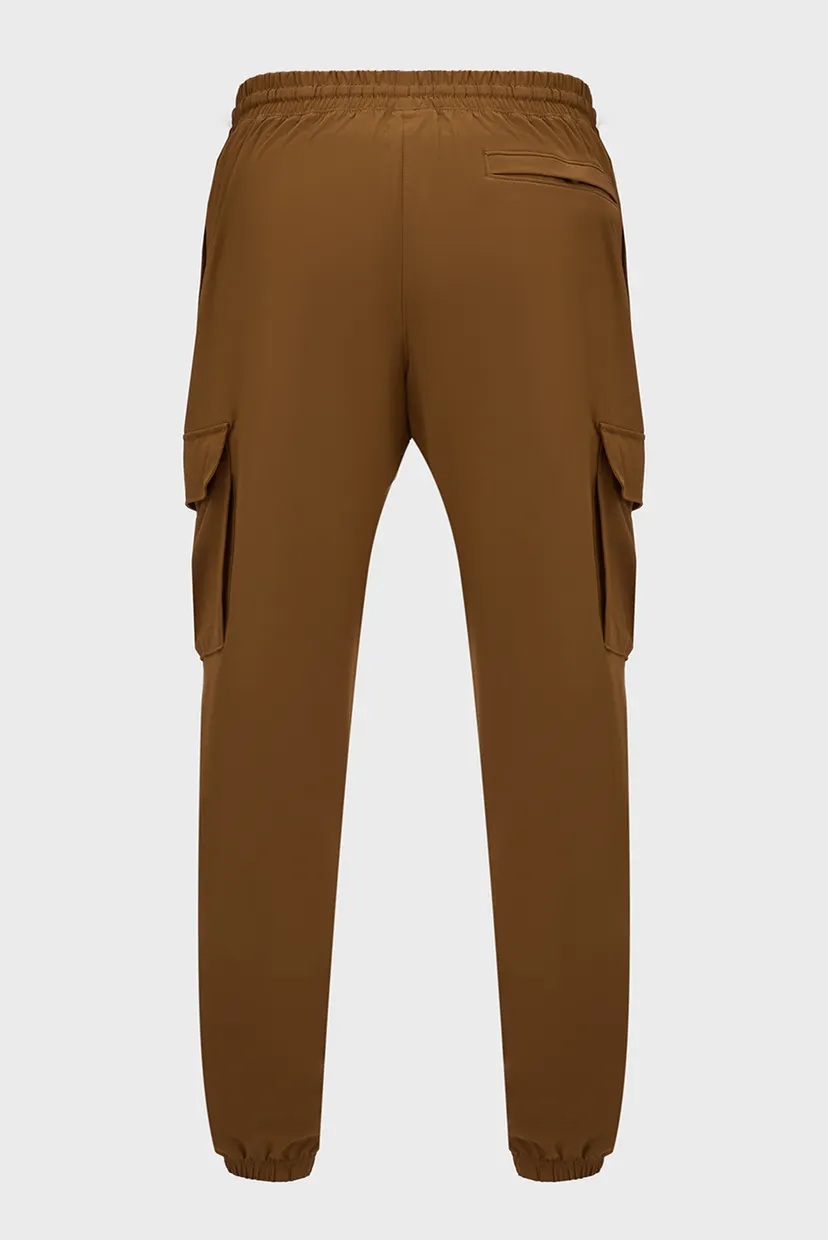 Мужские коричневые спортивные брюки UA Vibe Woven Cargo Pants 7