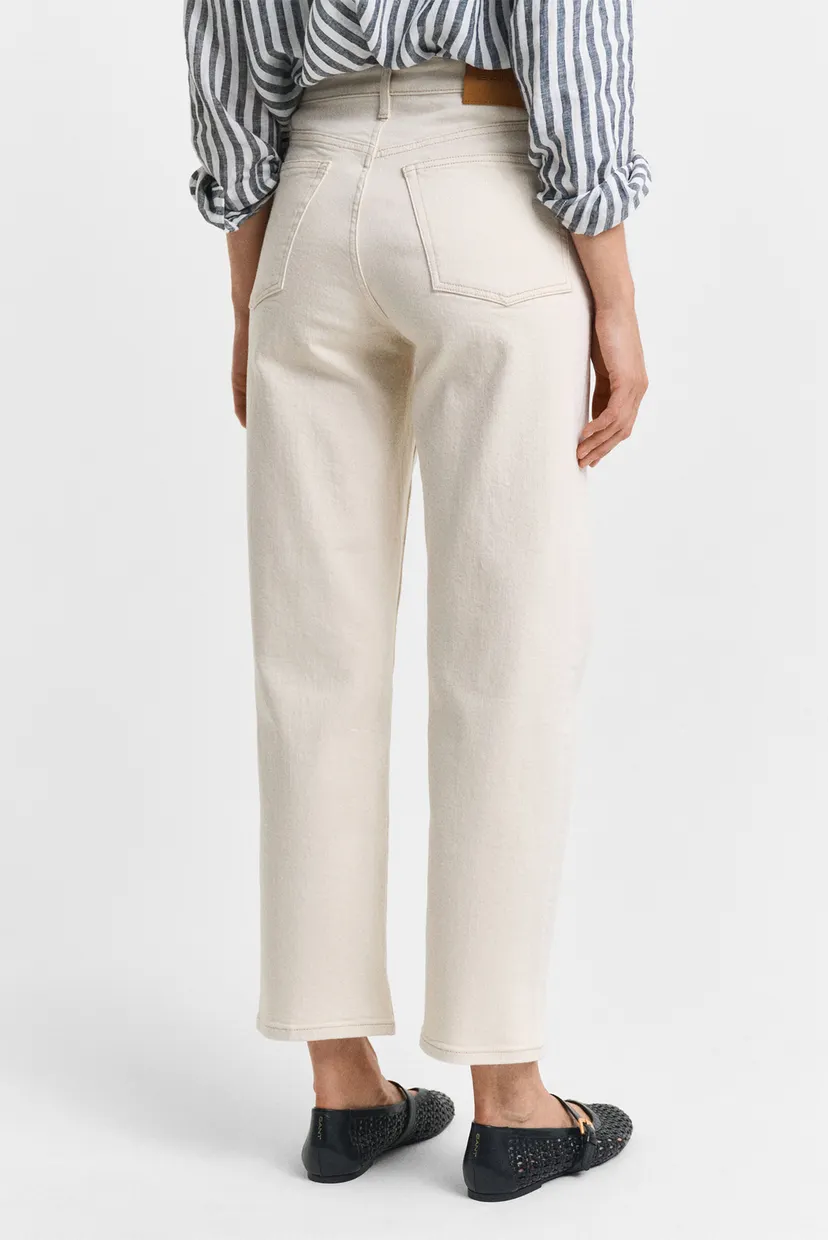 Жіночі білі джинси ECRU STRAIGHT LEG JEANS 3