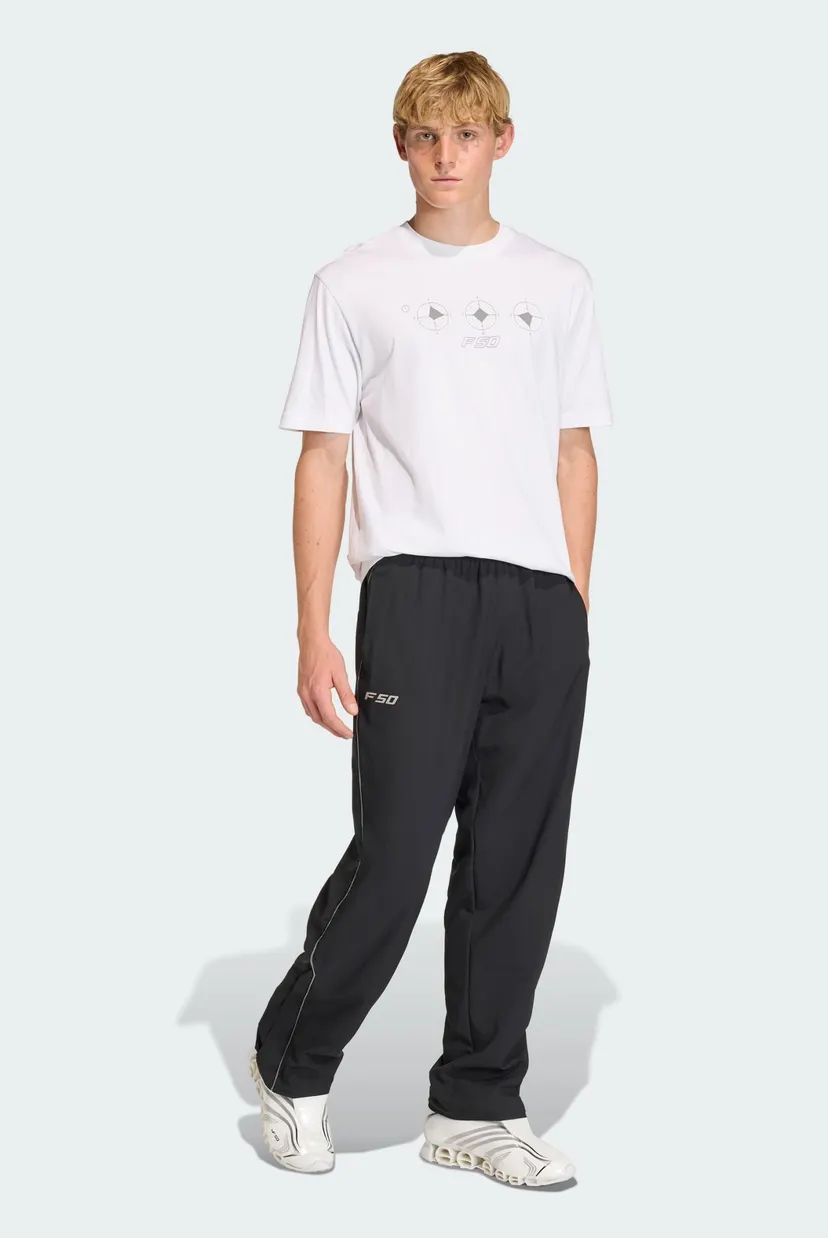 Мужские черные спортивные брюки F50 LOOSE adidas KE0742 — MD-Fashion
