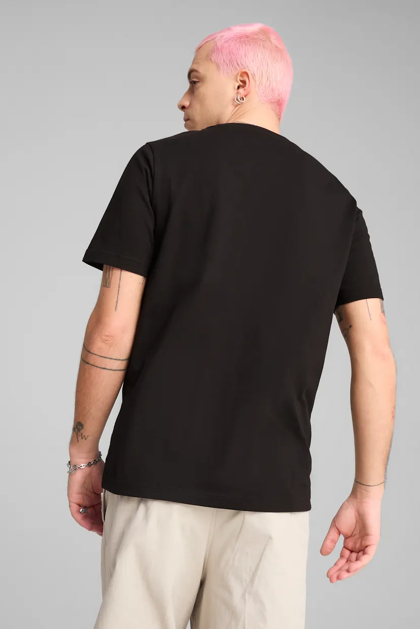 Мужская черная футболка WARDROBE ESS Tee Men 3