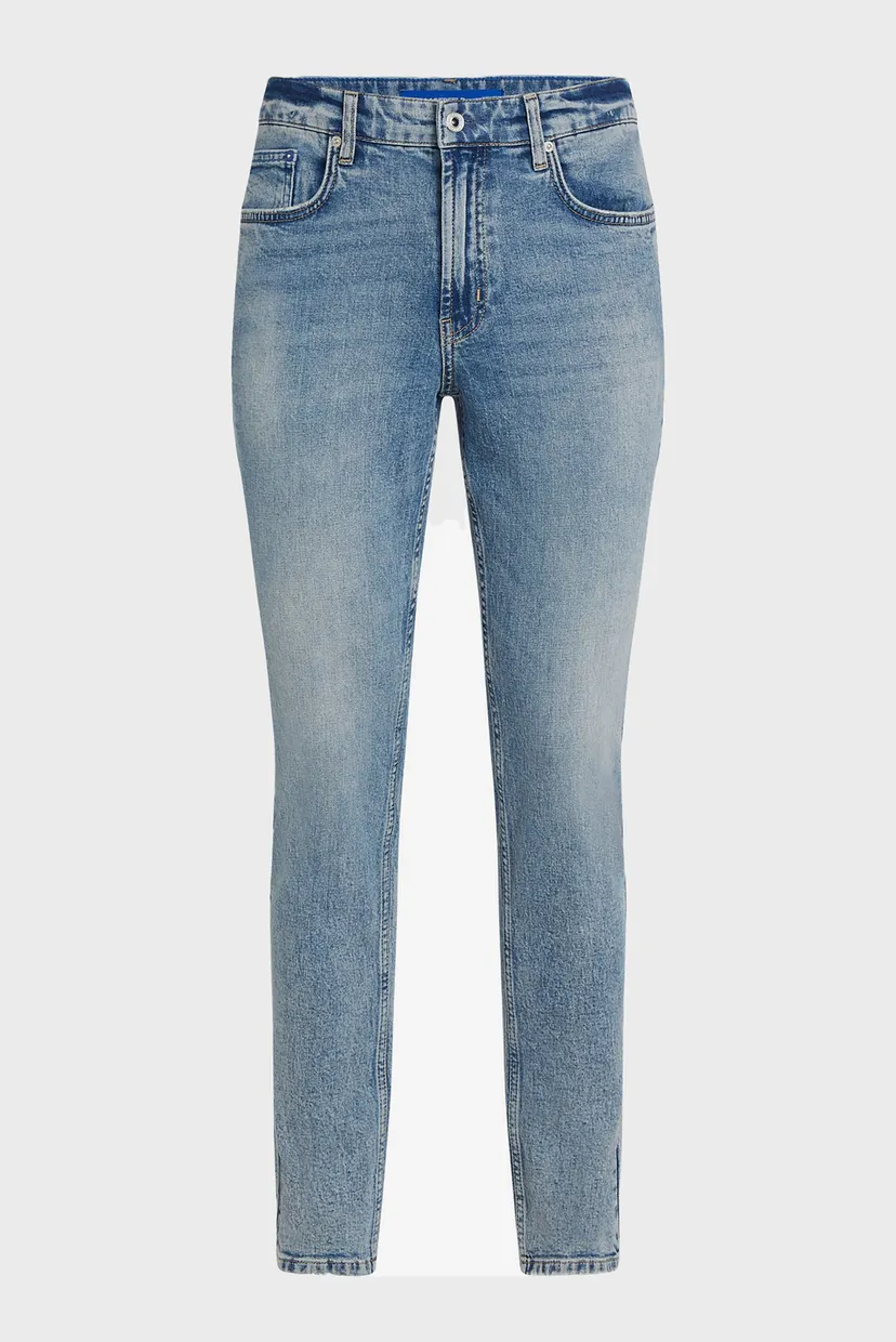 Мужские синие джинсы klj slim denim 5