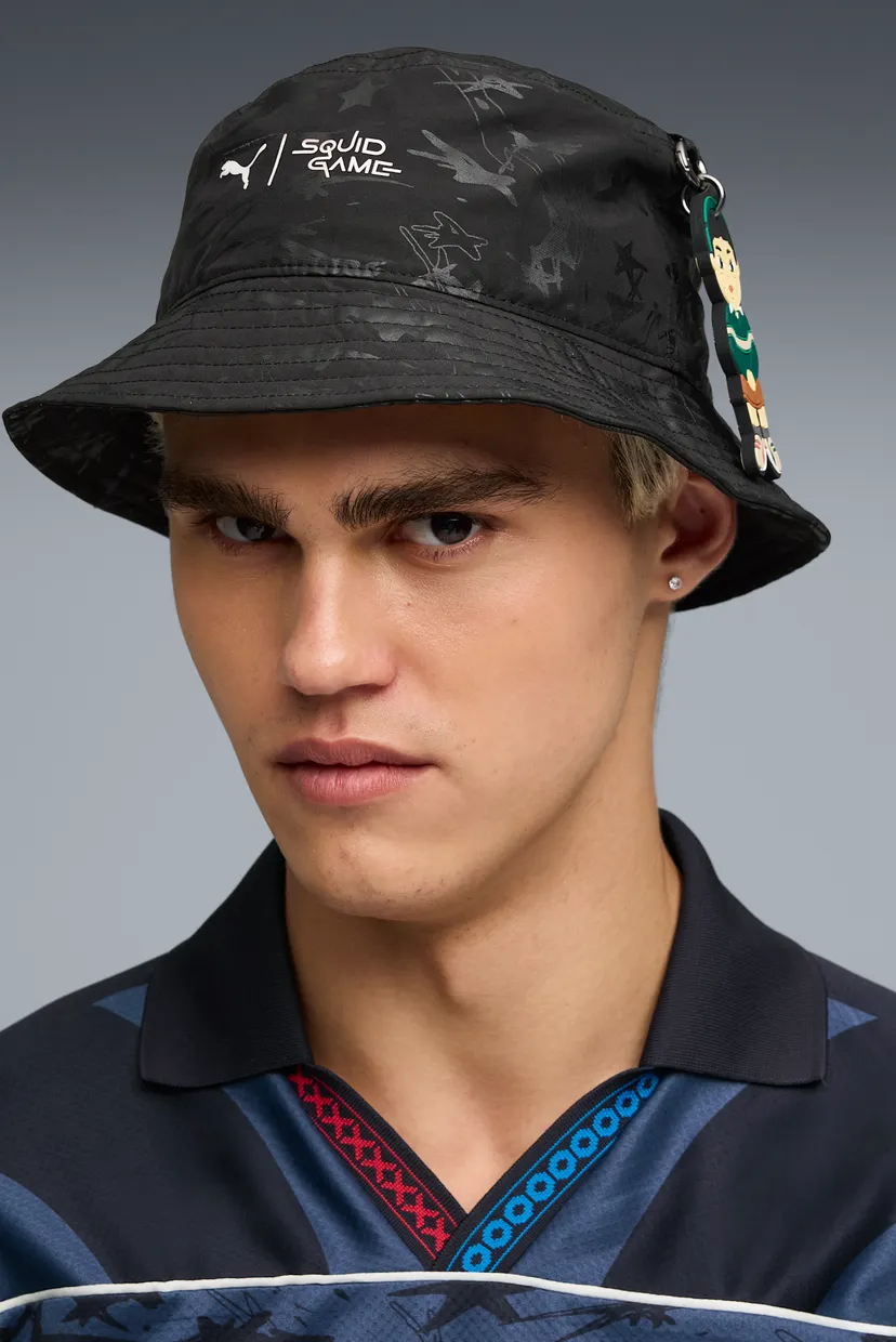 Чорна панама PUMA x SQUID GAME Bucket Hat 3