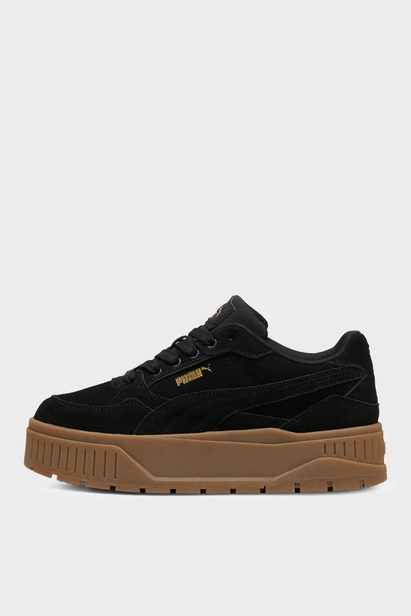 Жіночі чорні замшеві снікерси Karmen II Idol Suede Sneakers Women 4