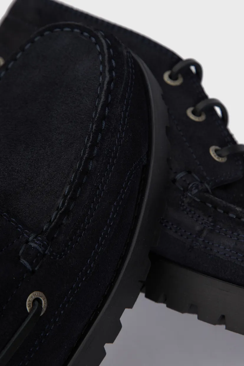 Чоловічі темно-сині замшеві дезерти TH BOAT BOOT CLASSIC SUEDE 4