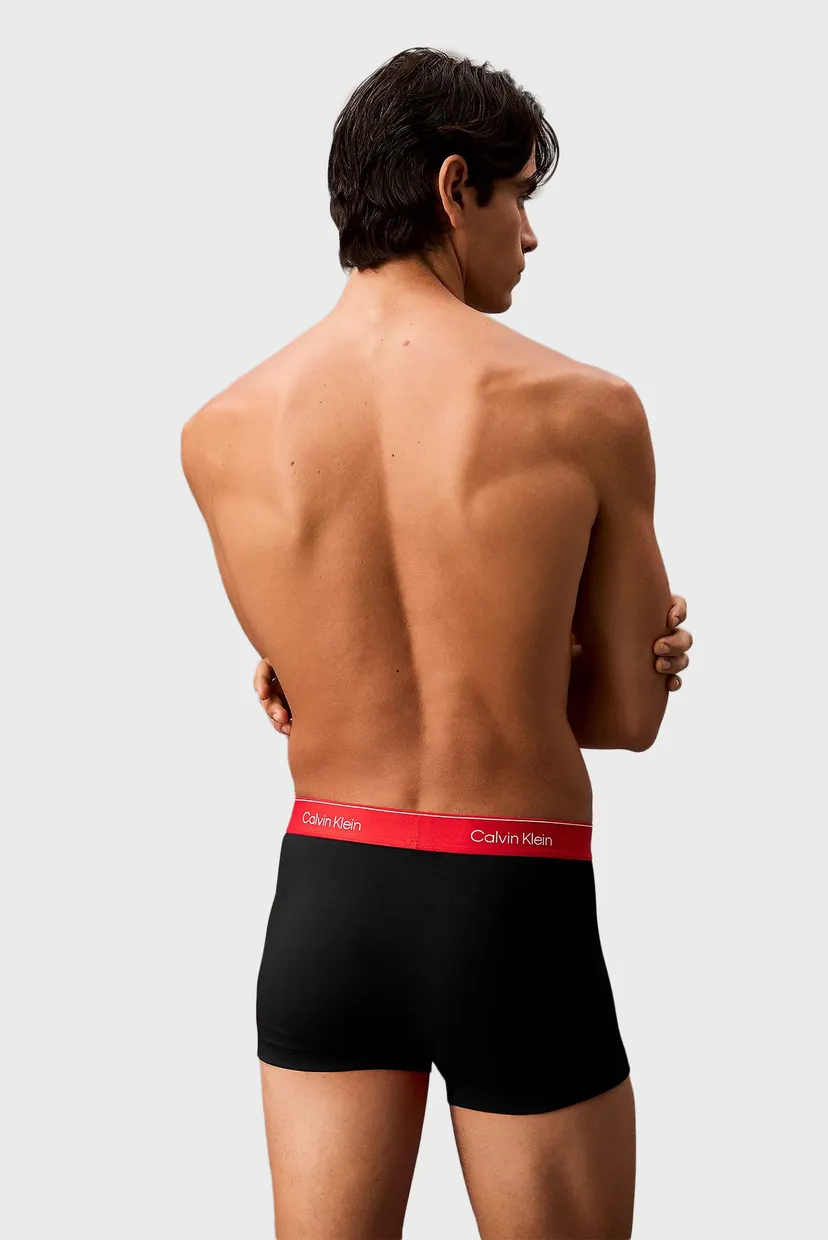 Чоловічі чорні боксери (3 шт) RELAXED FIT TRUNK 3PK 3
