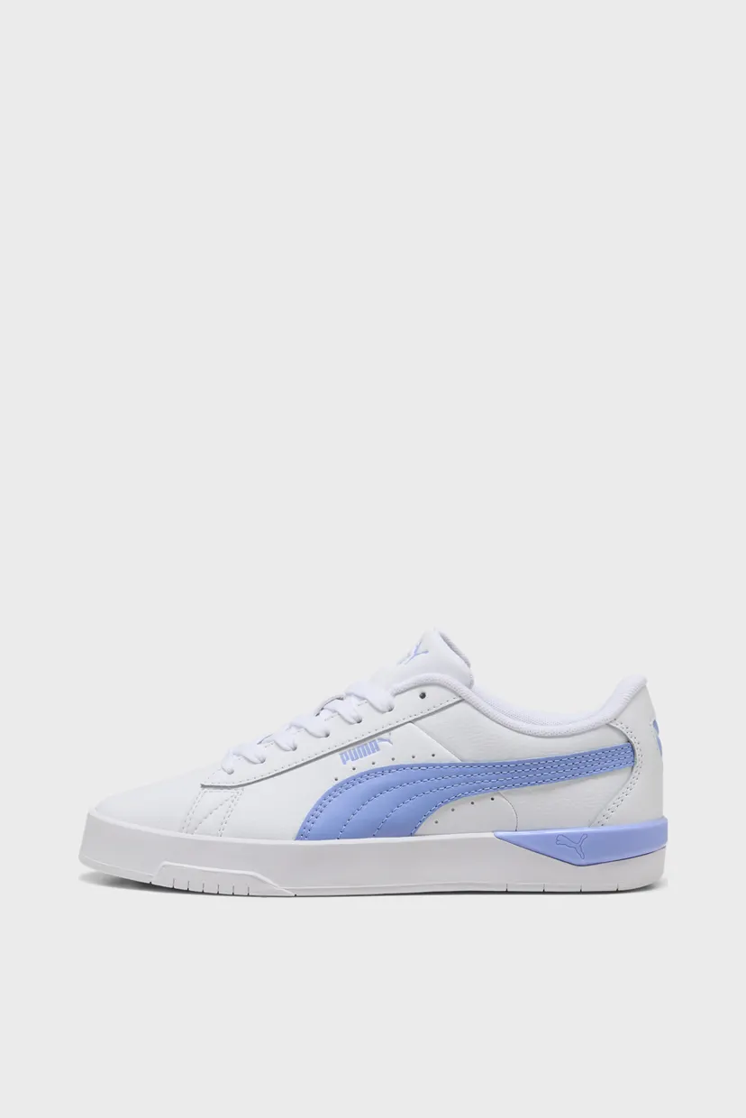 Женские белые кожаные сникерсы Jada Classic Sneakers Women 3