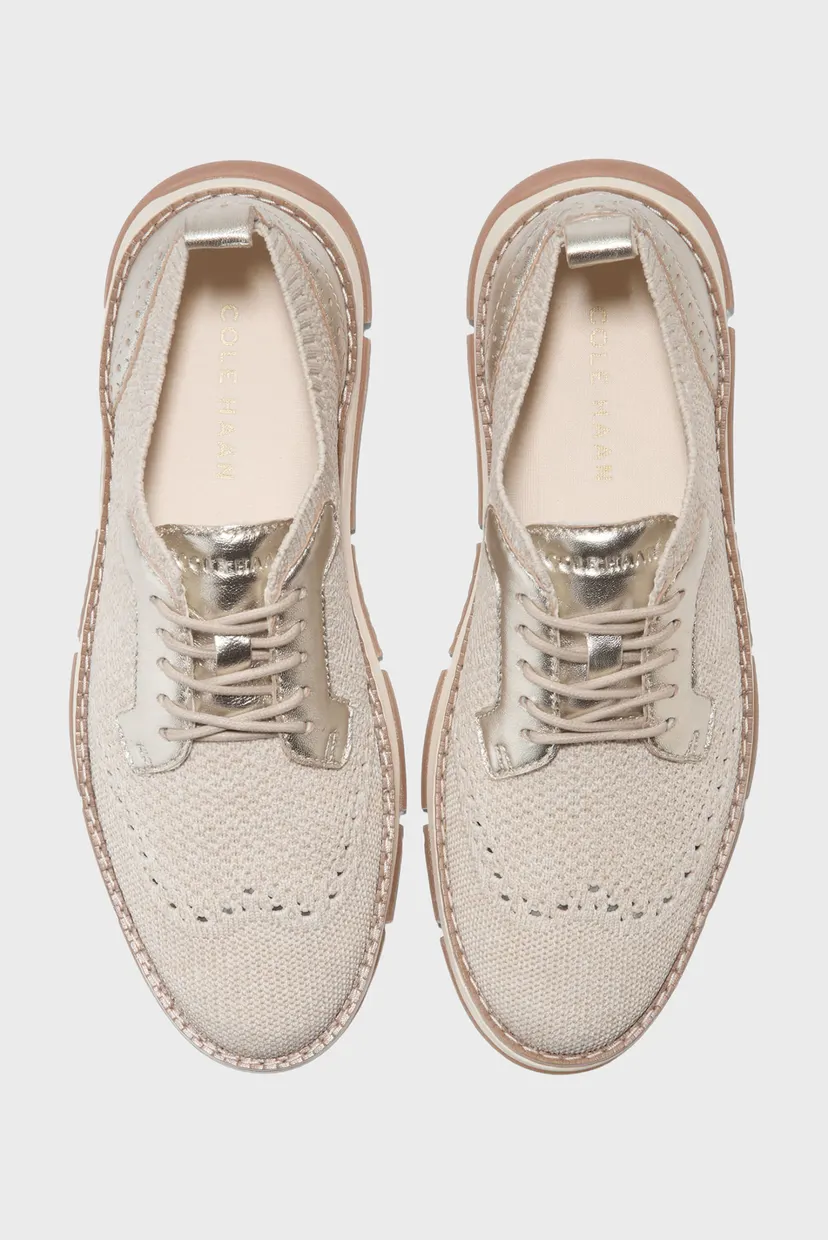 Жіночі бежеві кросівки ZERØGRAND Rella Stitchlite™ Oxford 3