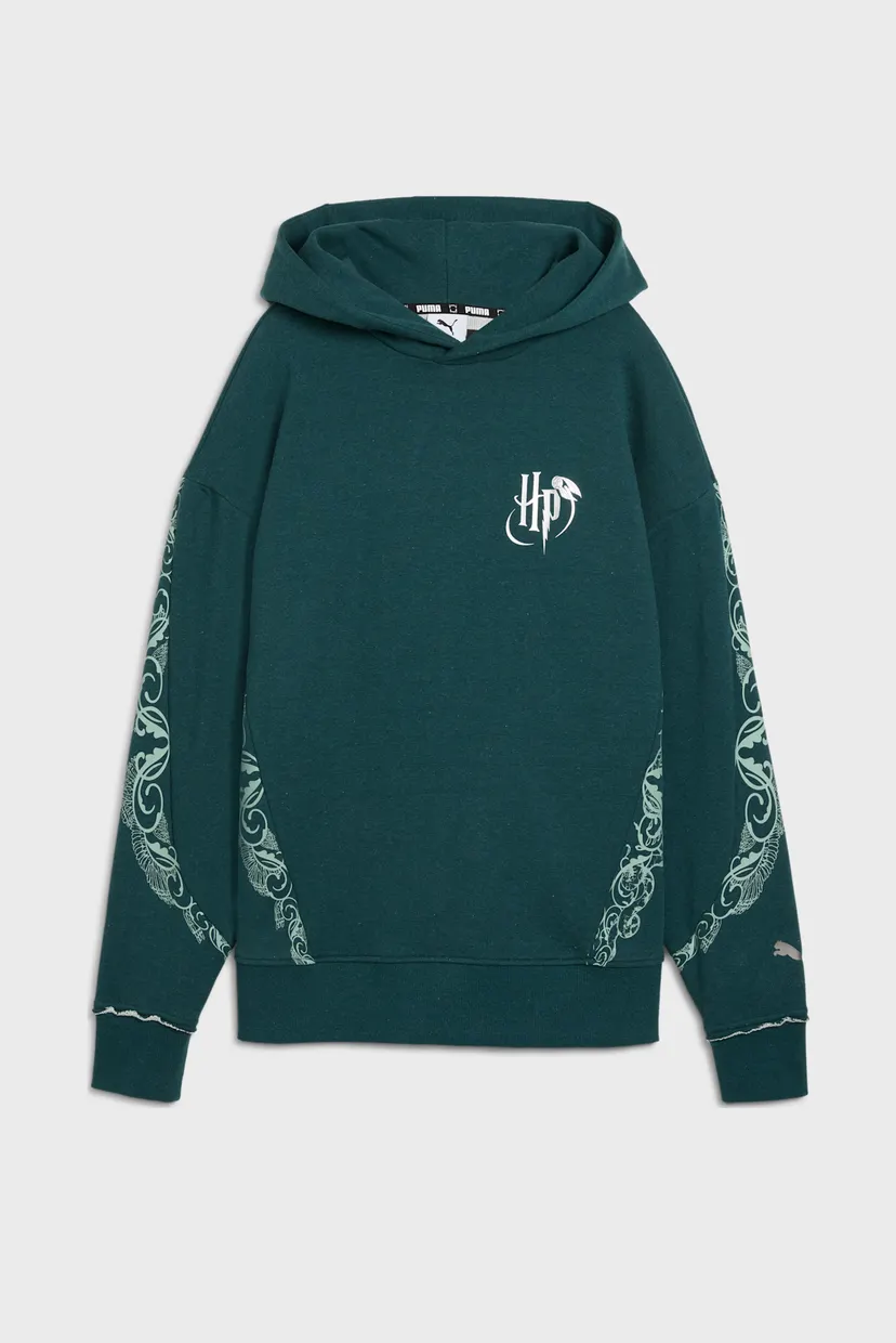 Женское зеленое худи PUMA HOOPS x HARRY POTTER™ Hoodie Women 6