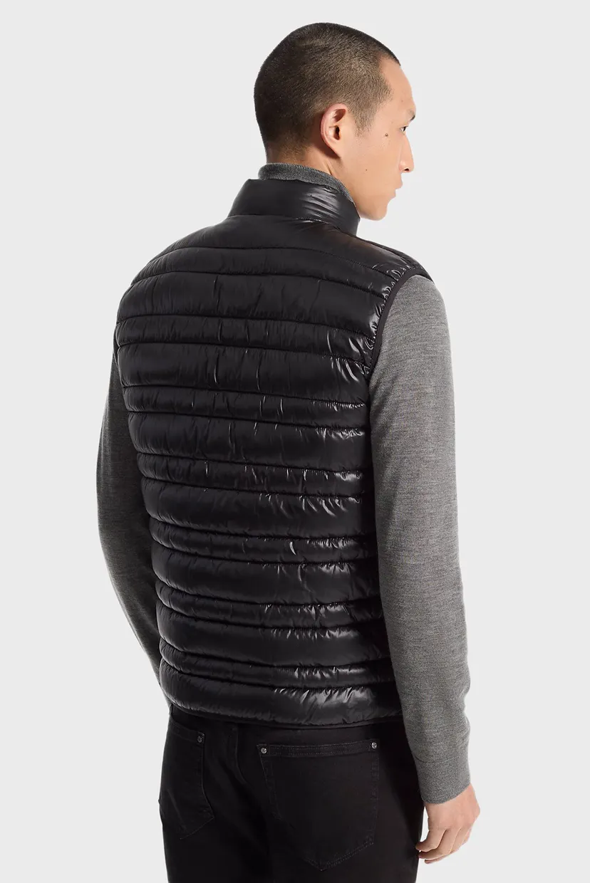 Мужской черный двусторонний жилет SUSTAINABLE REV LW VEST 3