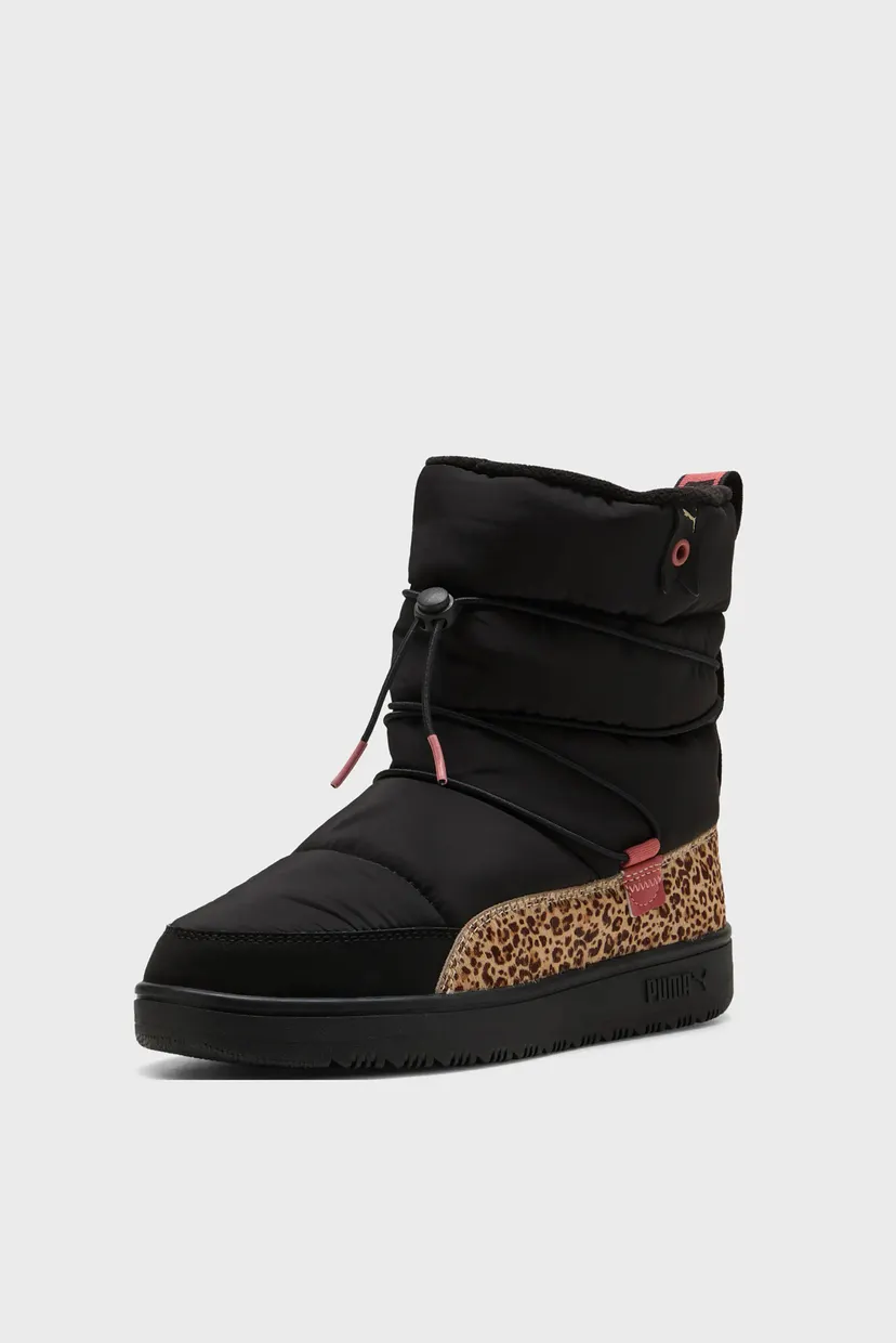 Жіночі чорні дутики Snowbae Animal Flair Boots Women 4