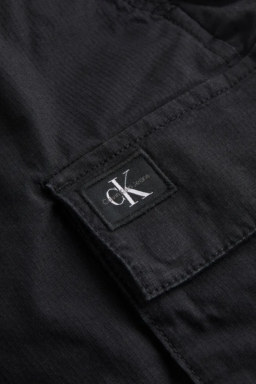 Чоловічі чорні шорти WASHED CARGO SHORT 5
