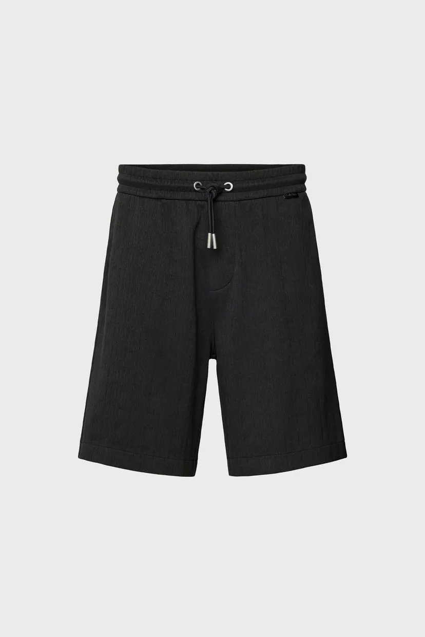 Чоловічі чорні шорти TEXTURED SWEATSHORTS 6