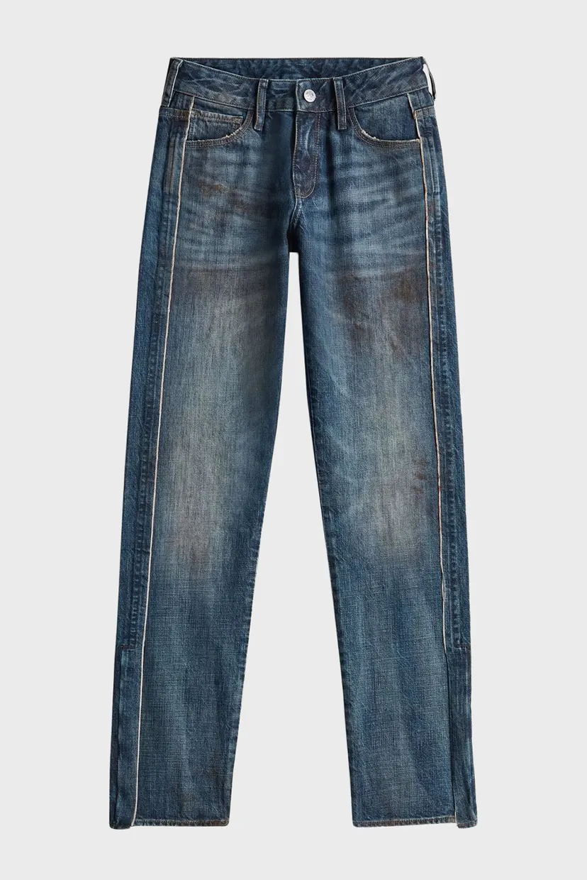 Женские синие джинсы selvedge 6