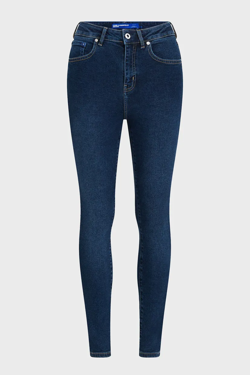 Жіночі темно-сині джинси hr skinny denim 4