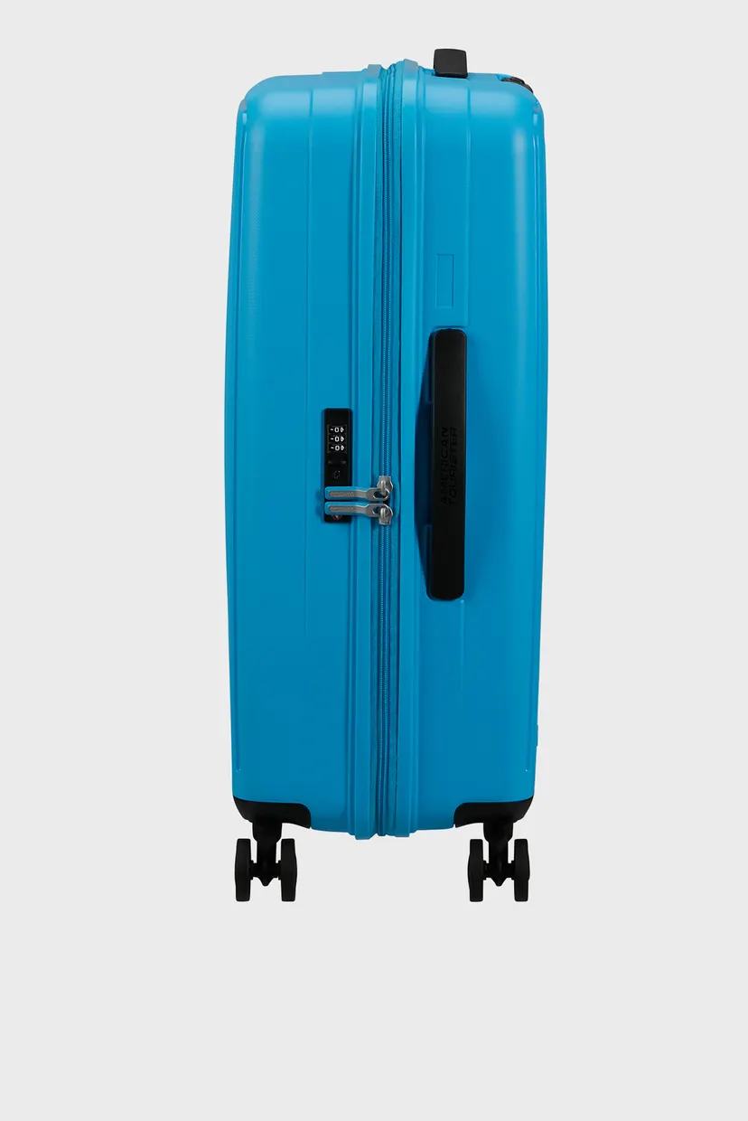 Блакитна валіза 68 см REJOY AZURE BLUE 4