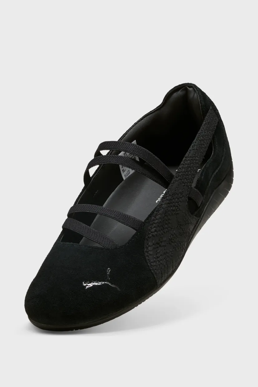 Жіночі чорні замшеві балетки Speedcat Ballet Sneakers Women 6