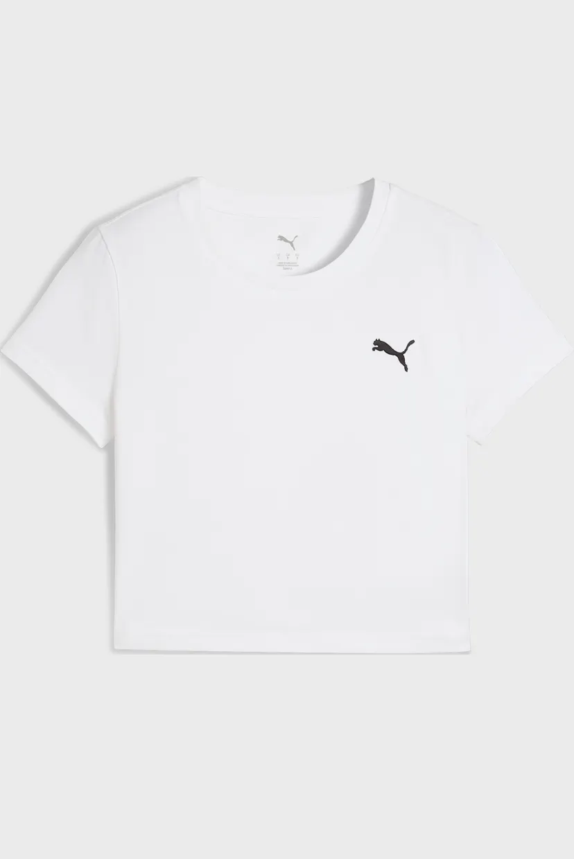 Жіноча біла футболка WARDROBE Essentials Baby Tee Women 6