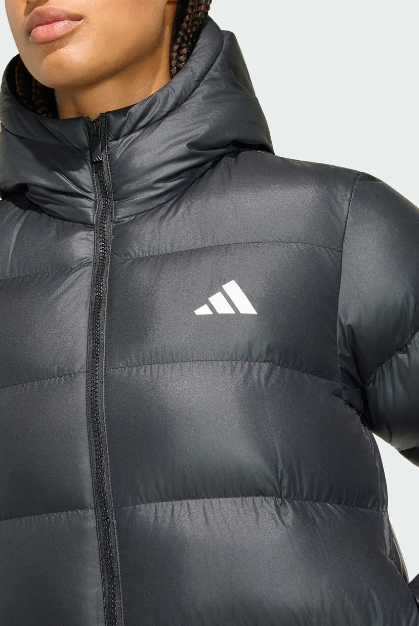 Женская черная куртка ESSENTIALS INSULATION HOODED 5