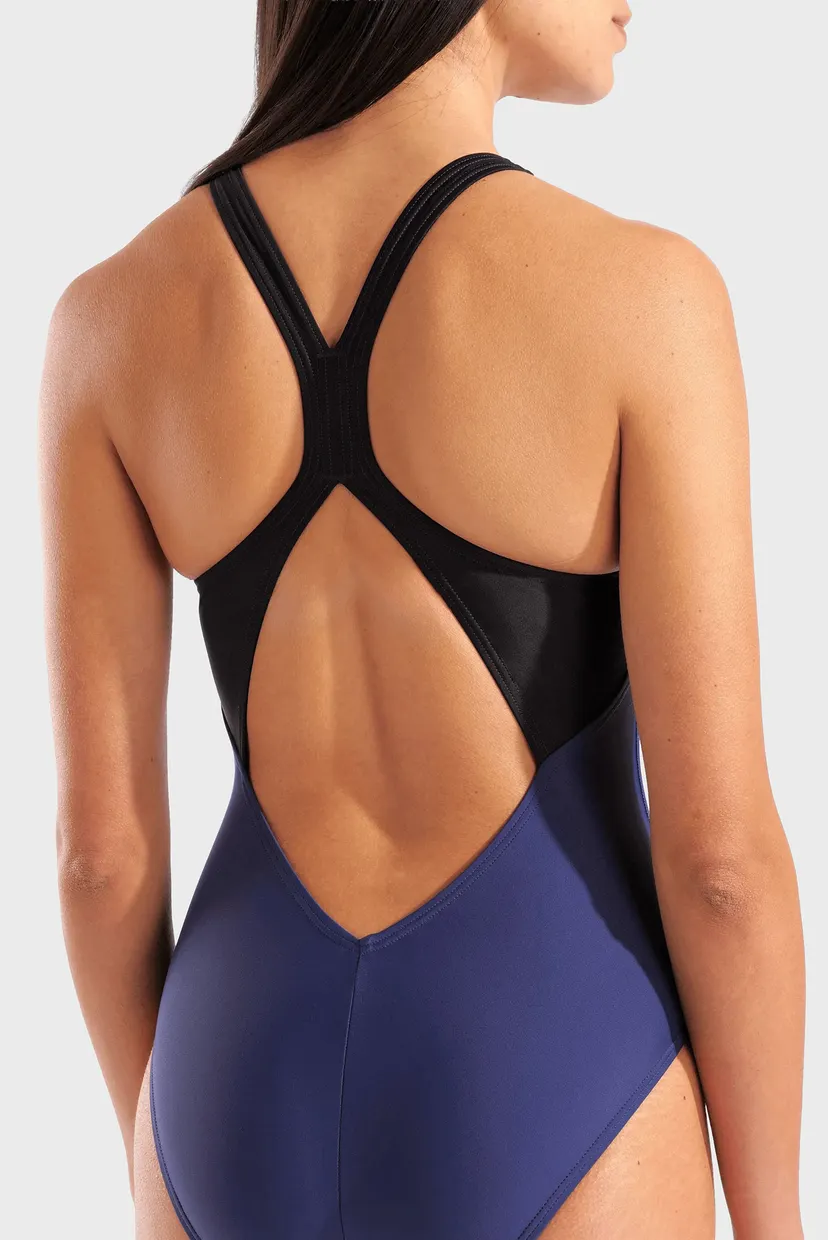 Женский темно-синий купальник DREAMING SWIMSUIT V BACK 5