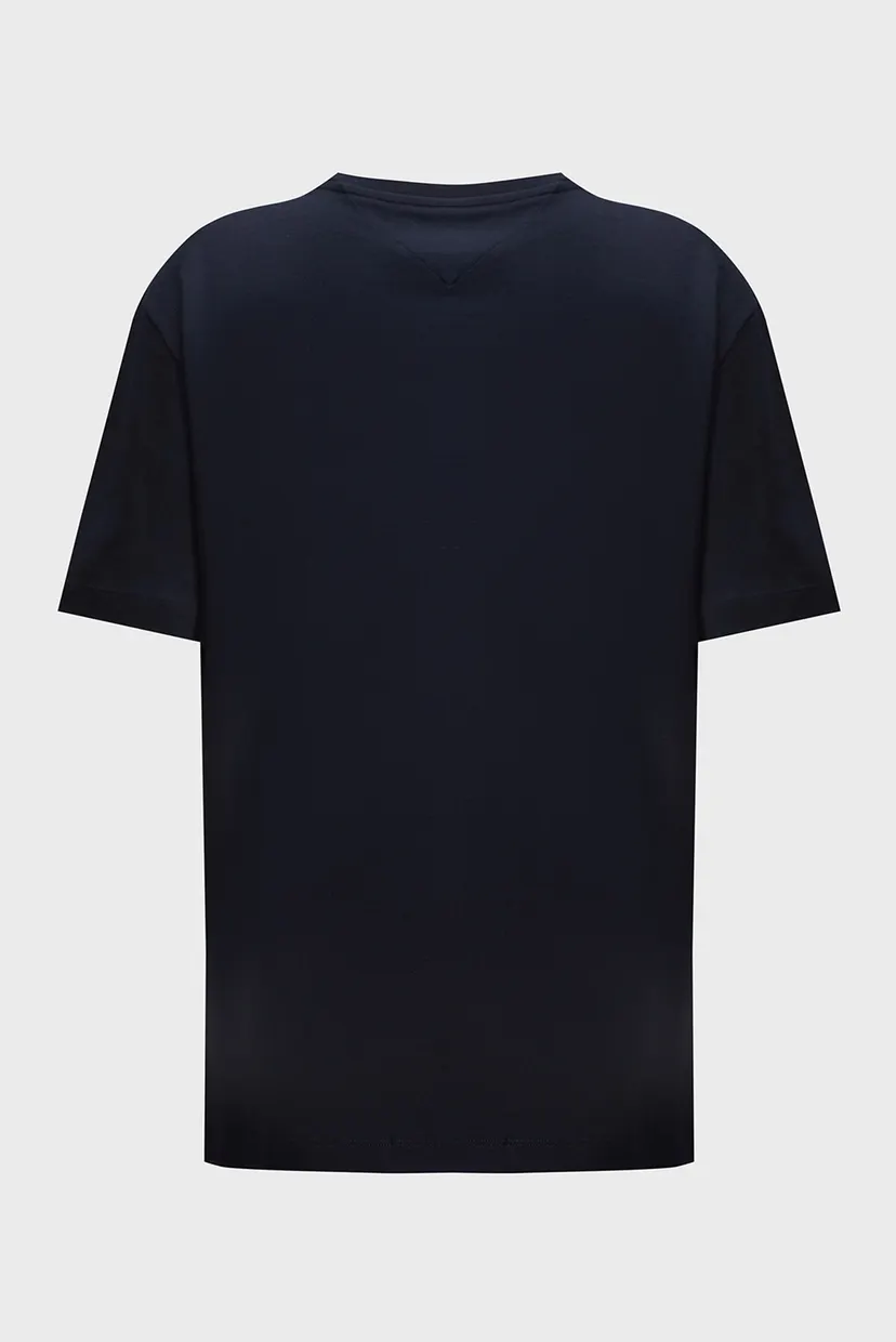 Мужская темно-синяя футболка LIGHT INTERLOCK TEE 6