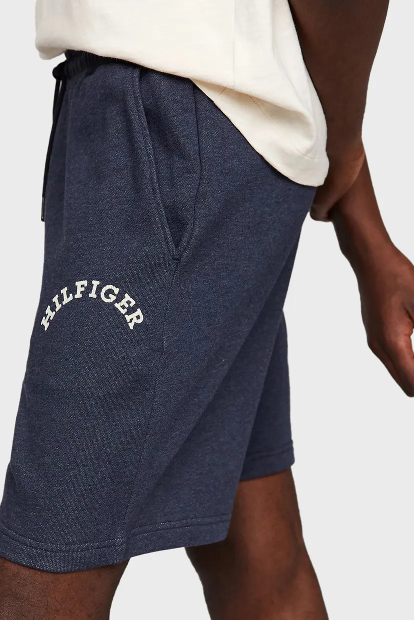 Чоловічі темно-сині шорти HILFIGER ARCHED HTR 4