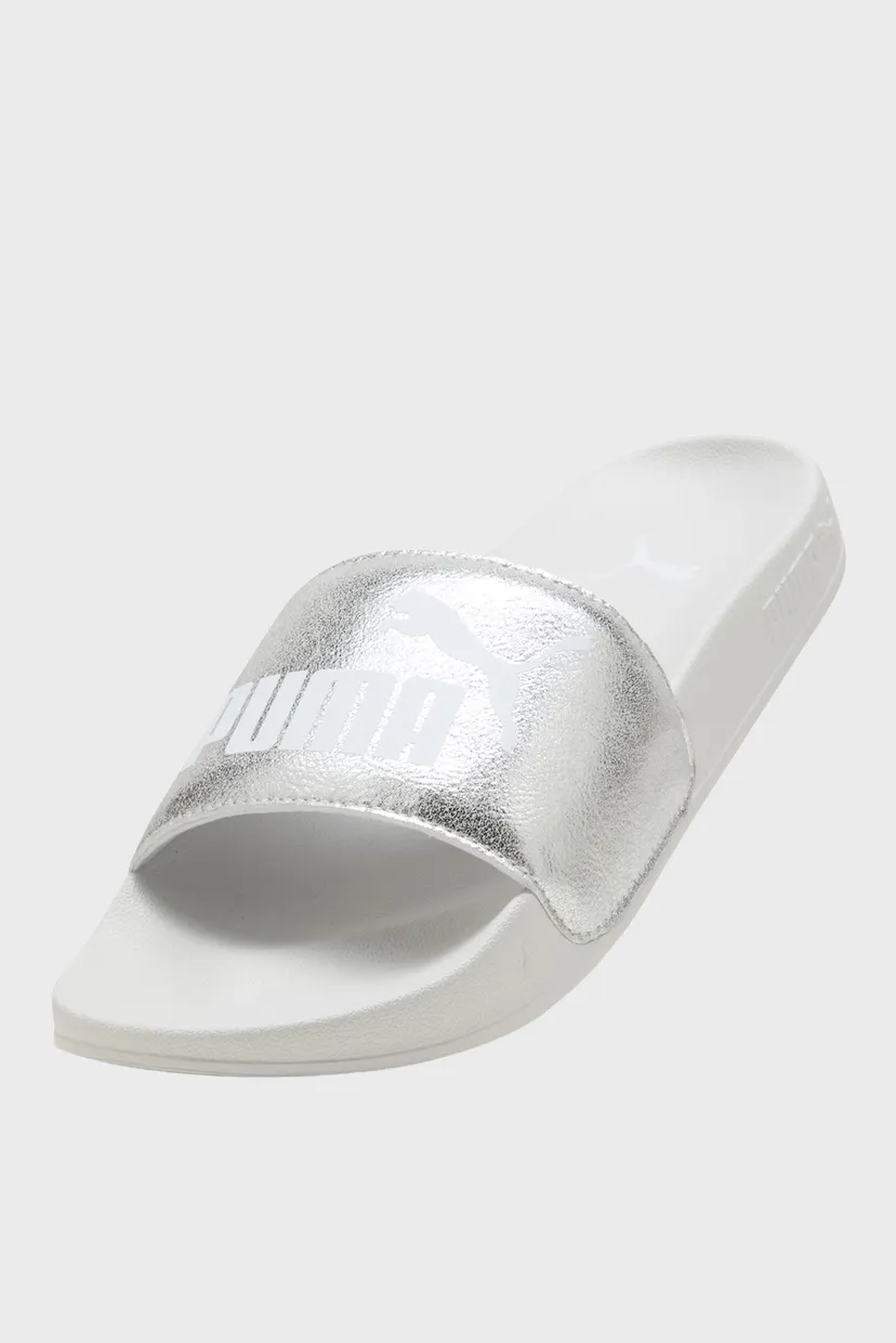 Жіночі сріблясті слайдери Leadcat 2.0 Metallic 5