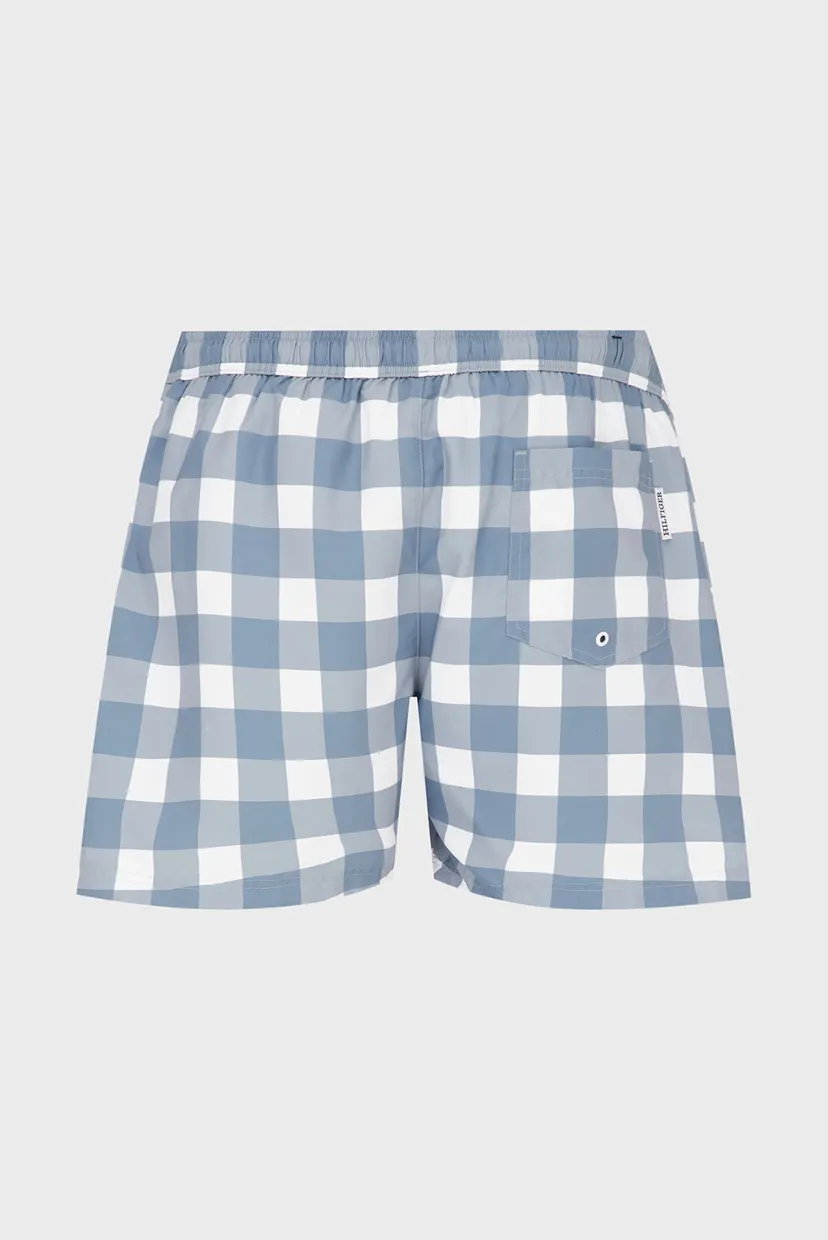 Мужские плавательные шорты в клетку MEDIUM DRAWSTRING LABEL PRINT 7