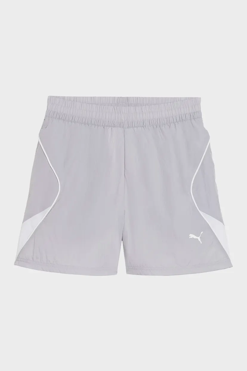 Женские серые шорты PUMA Sport Woven 5