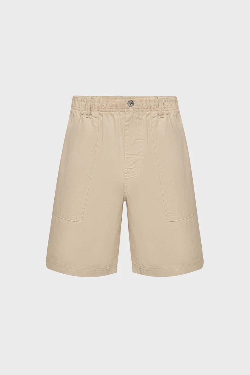 Мужские бежевые шорты LINEN 6
