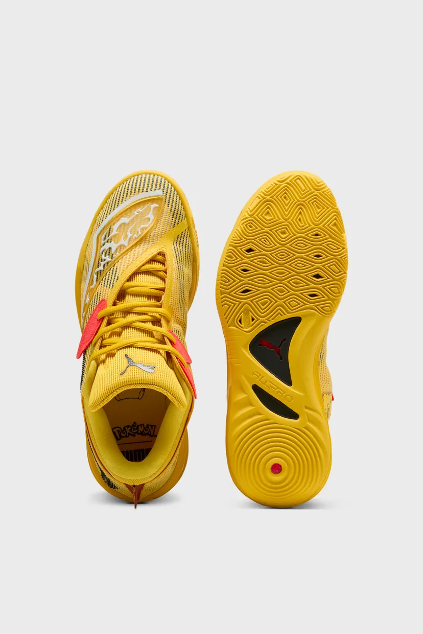 Жёлтые кроссовки PUMA x POKÉMON All-Pro NITRO™ 2 Pikachu Basketball Shoes Unisex 6