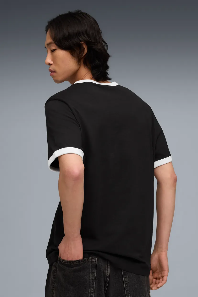 Черная футболка FUTURE.PUMA.ARCHIVE Ringer Tee Unisex (унисекс) 3