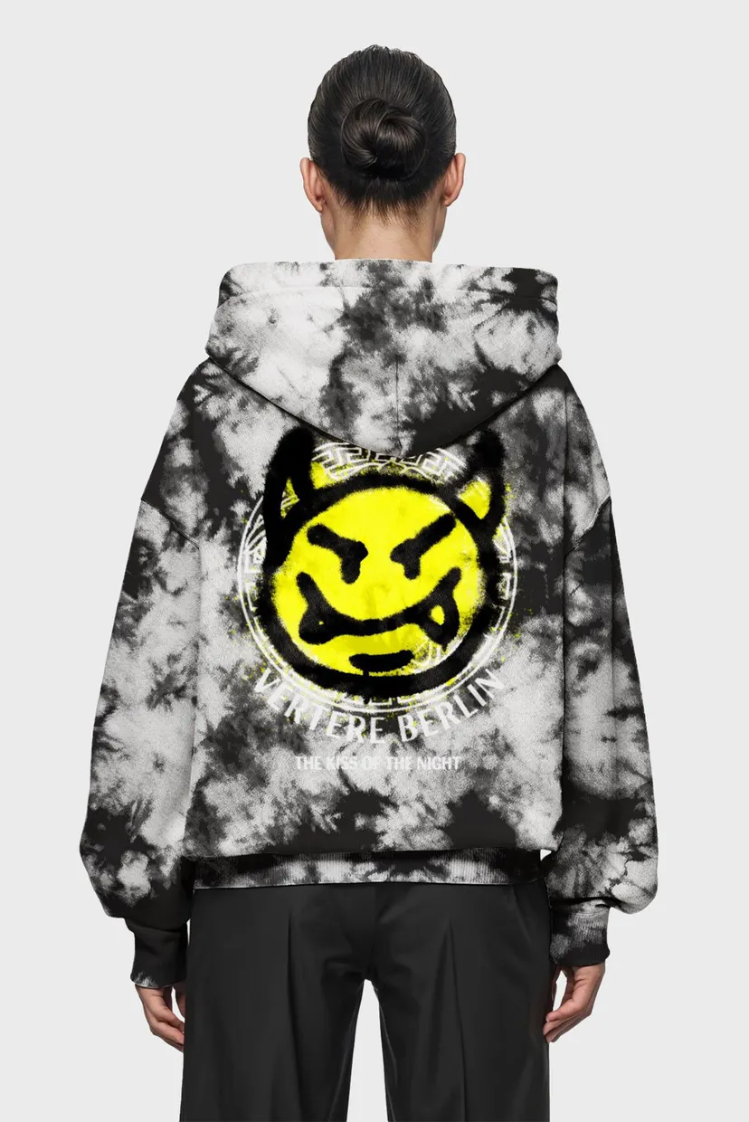 Худи DEVIL TIE DYE (унисекс) 6