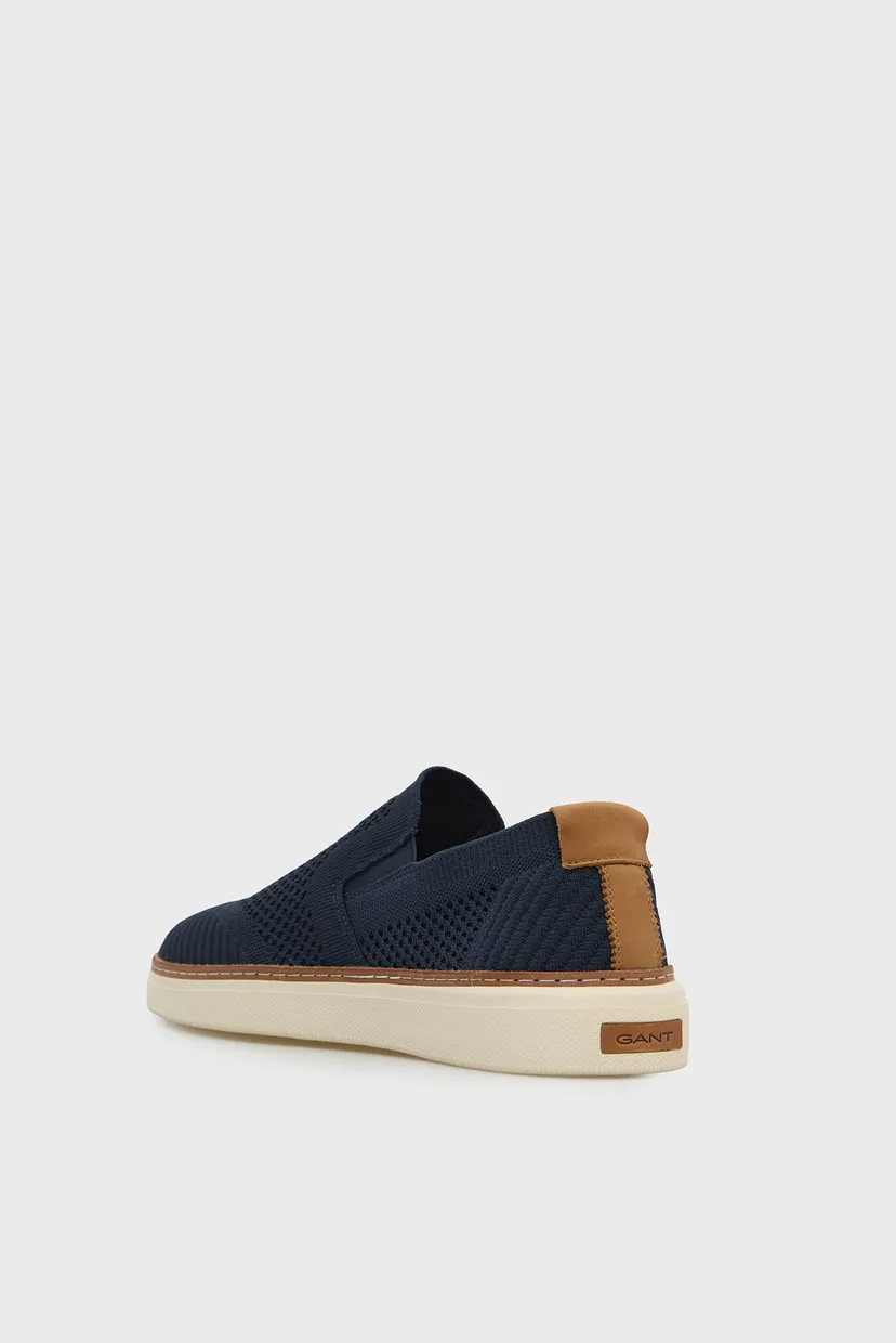 Мужские темно-синие слипоны San Prep 5