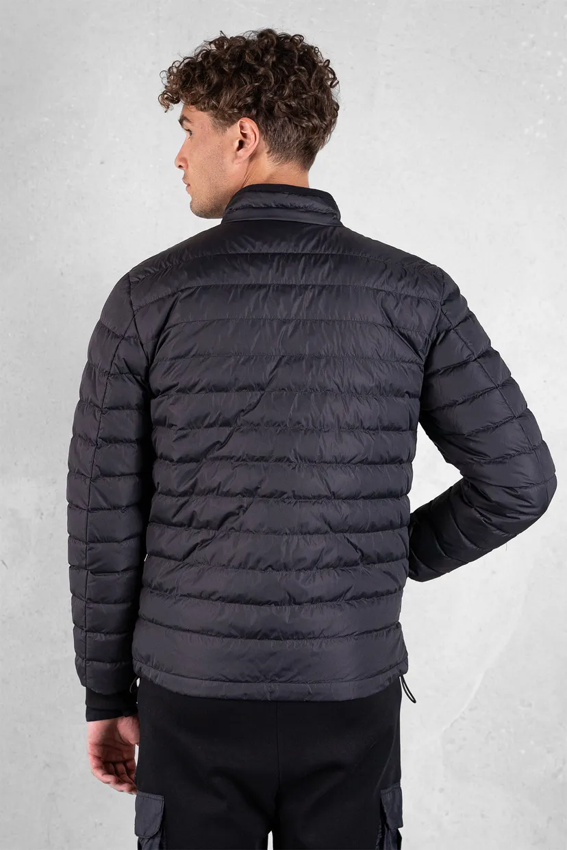 Мужской черный пуховик Lincoln Regular Puffer Jacket Jet 3