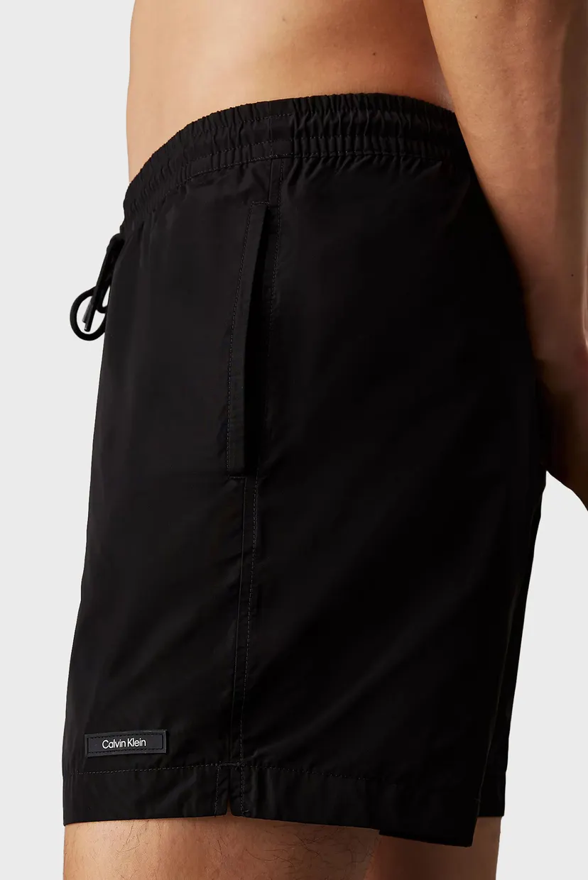 Мужские черные плавательные шорты MEDIUM DRAWSTRING 4