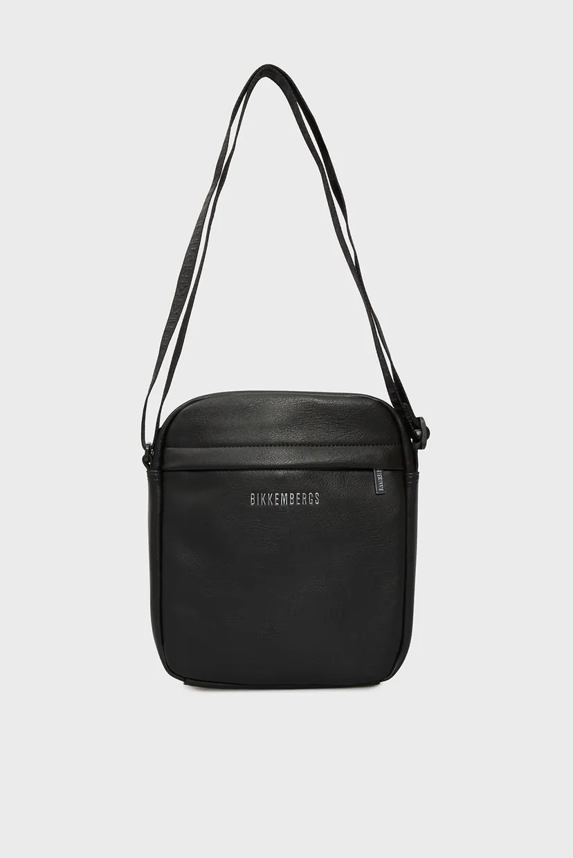 Мужская черная сумка ALLEN BIKKEMBERGS BKBO00971P — MD-Fashion