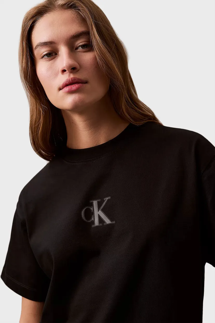 Жіноча чорна футболка SS CROPPED TEE 5
