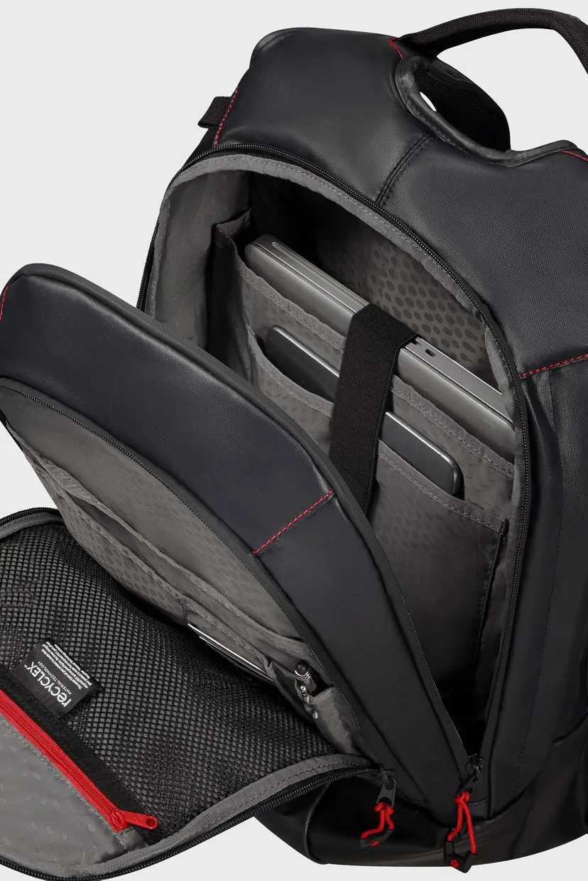 Черный рюкзак для ноутбука ECODIVER BLACK 7